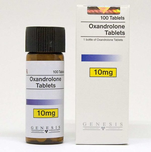 genesis oxandrolone tablets 100 tabs